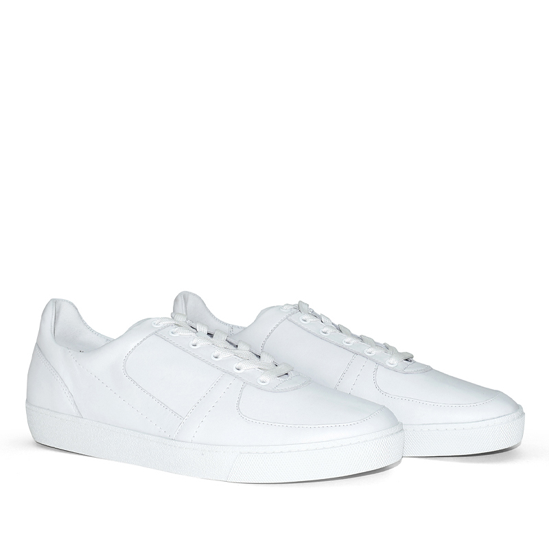 Emilia sneakers in white leather