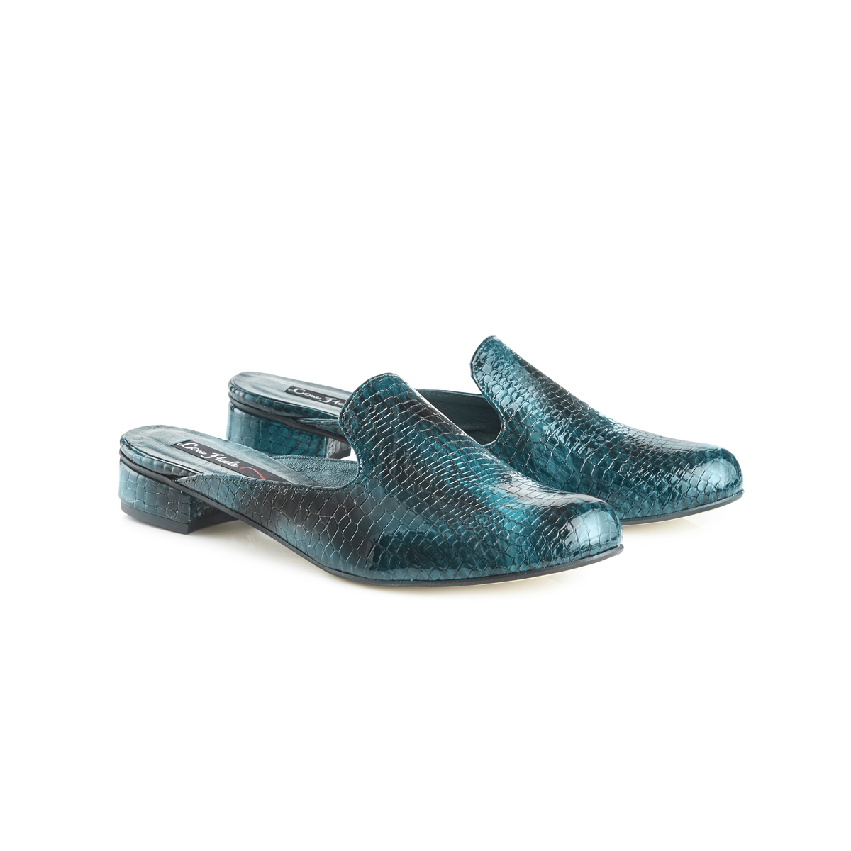 teal mules