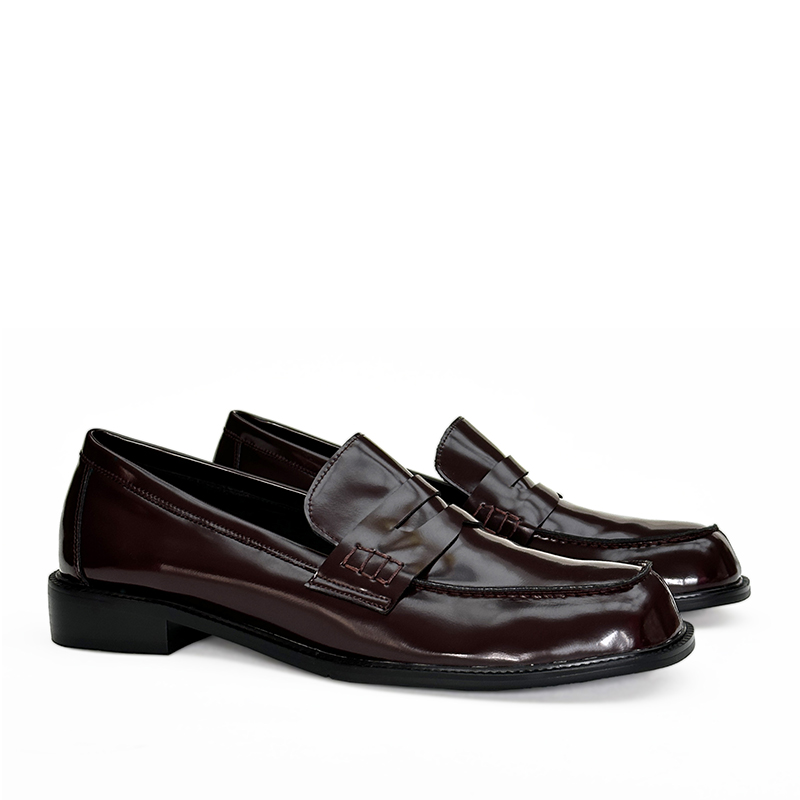 Lexi loafers in dark cherry